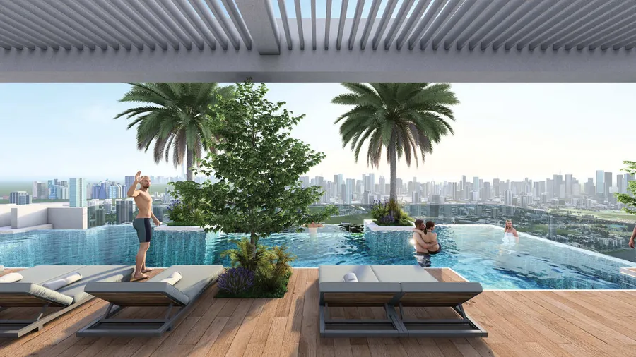 Swimming Pool at Gharbi 1 Residences.