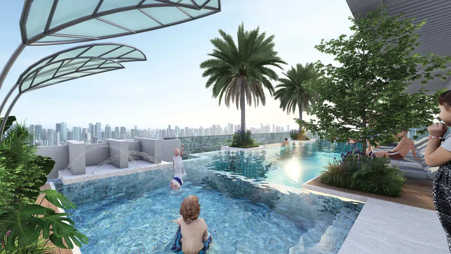 Kids Swimming Pool at Gharbi 1 Residences.