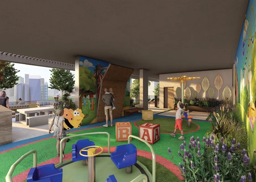 Kids Playground at Gharbi 1 Residences.