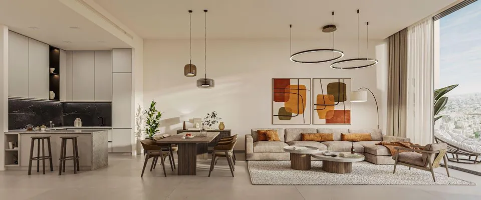 Evora Residences, Al Furjan · render 2