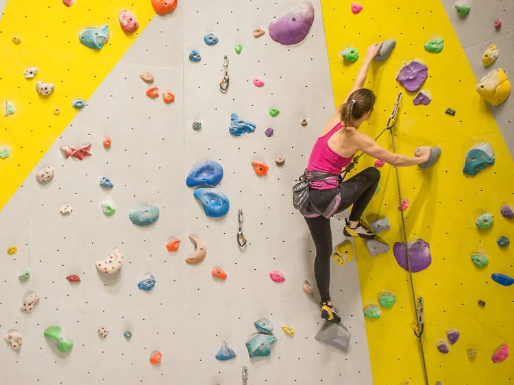Climbing Wall at Rove Home Marasi Drive.