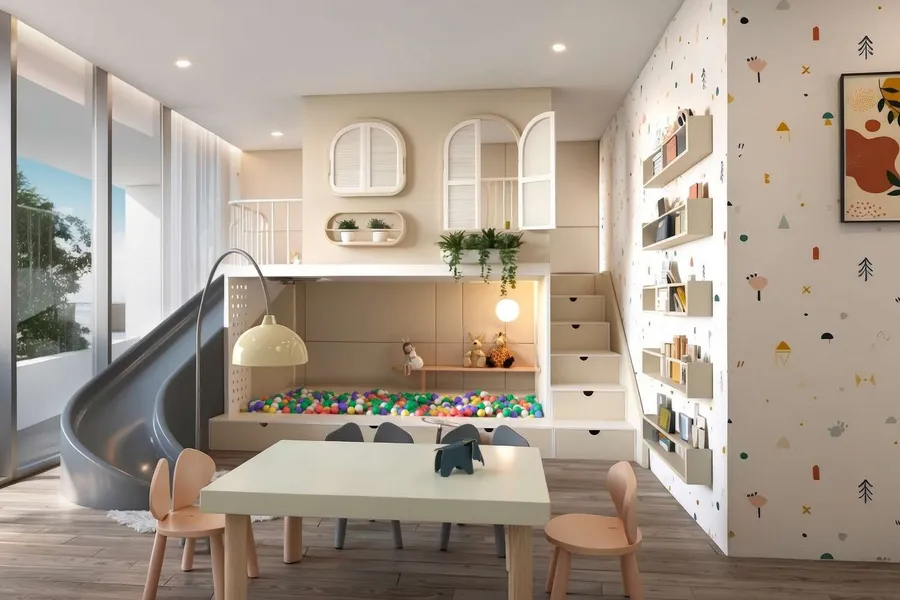Kids Playground at Gharbi 2 Residences.
