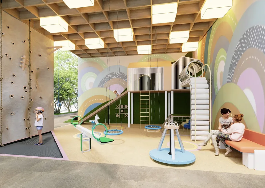 Kids’ Play Area at Symbolic Zen Residences.