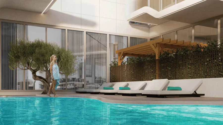 Decking Area at Reef 1000.