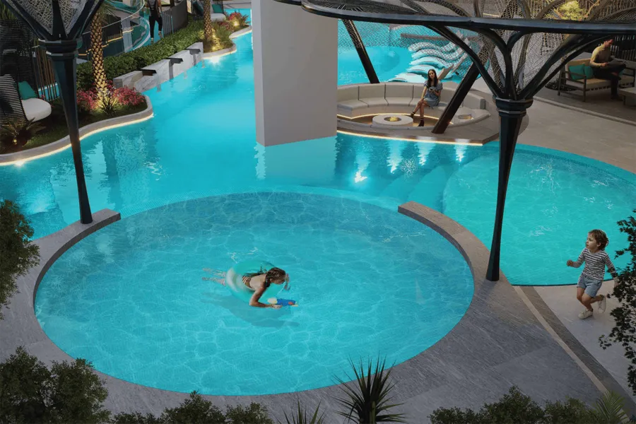 Kids Pool Area at Reef 1000.