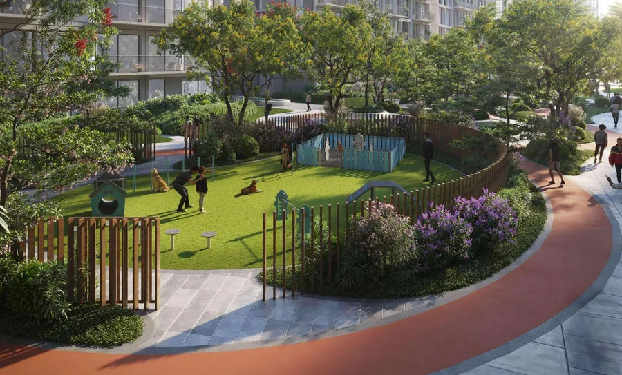 Dog Park at Avenew 888 - Modo.