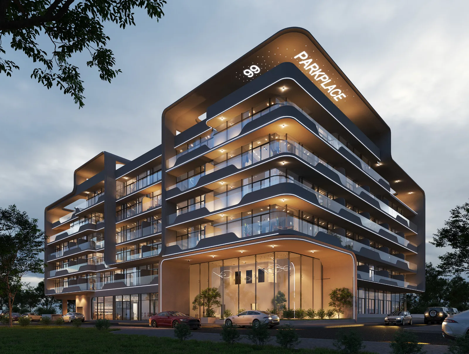 99 Parkplace, Jumeirah Village Circle (JVC) · render 1