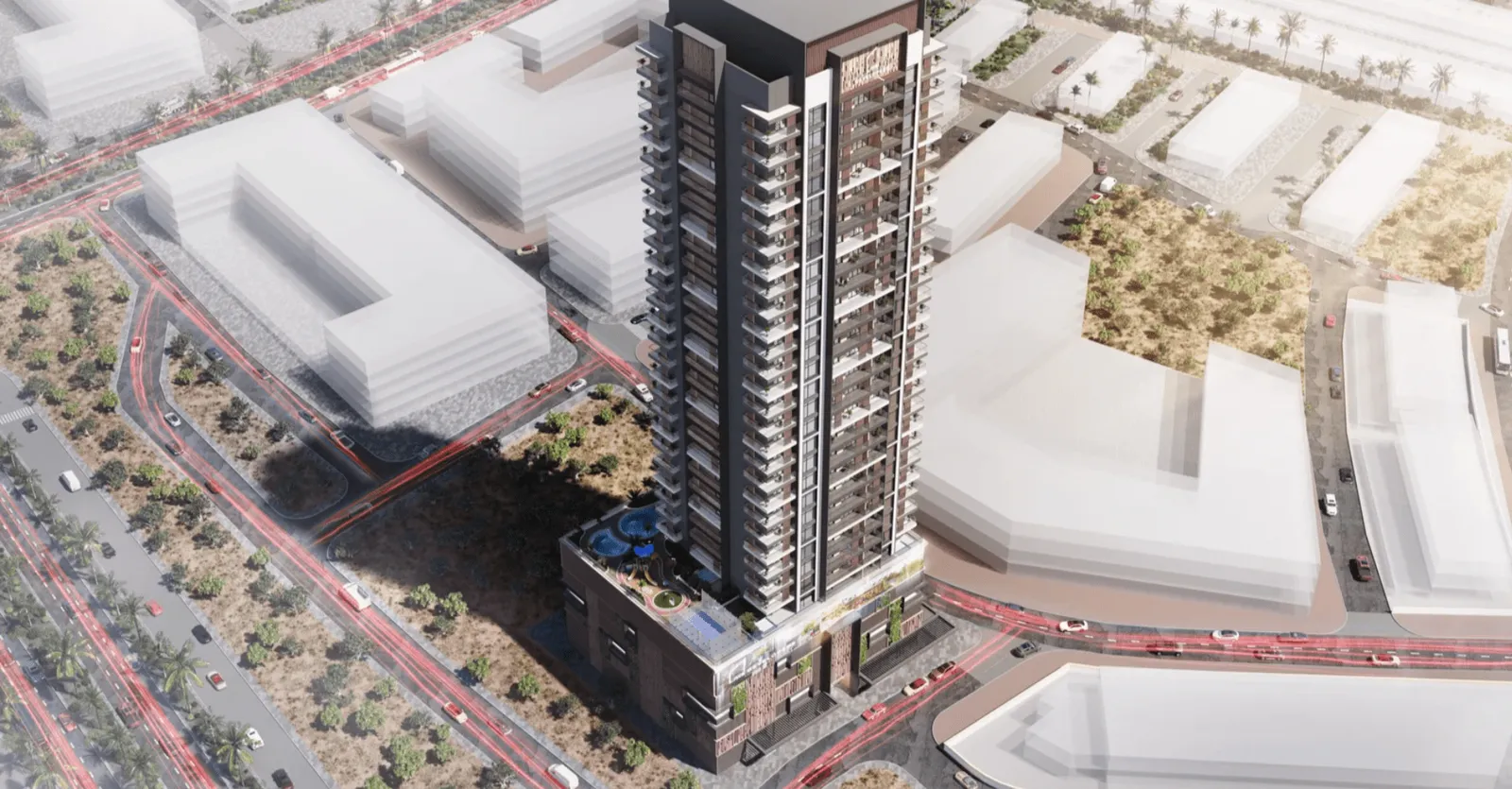 Q Gardens Aliya,  Jumeirah Village Circle (JVC) · render 1