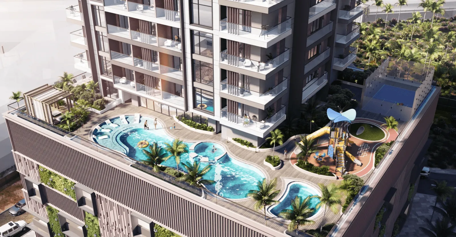 Q Gardens Aliya,  Jumeirah Village Circle (JVC) · render 3