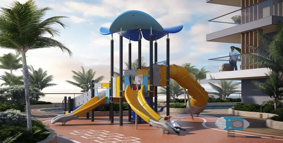 Outdoor Kids Play Area at Q Gardens Aliya.