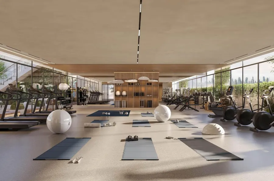 Gym at La Cle by MAAIA.