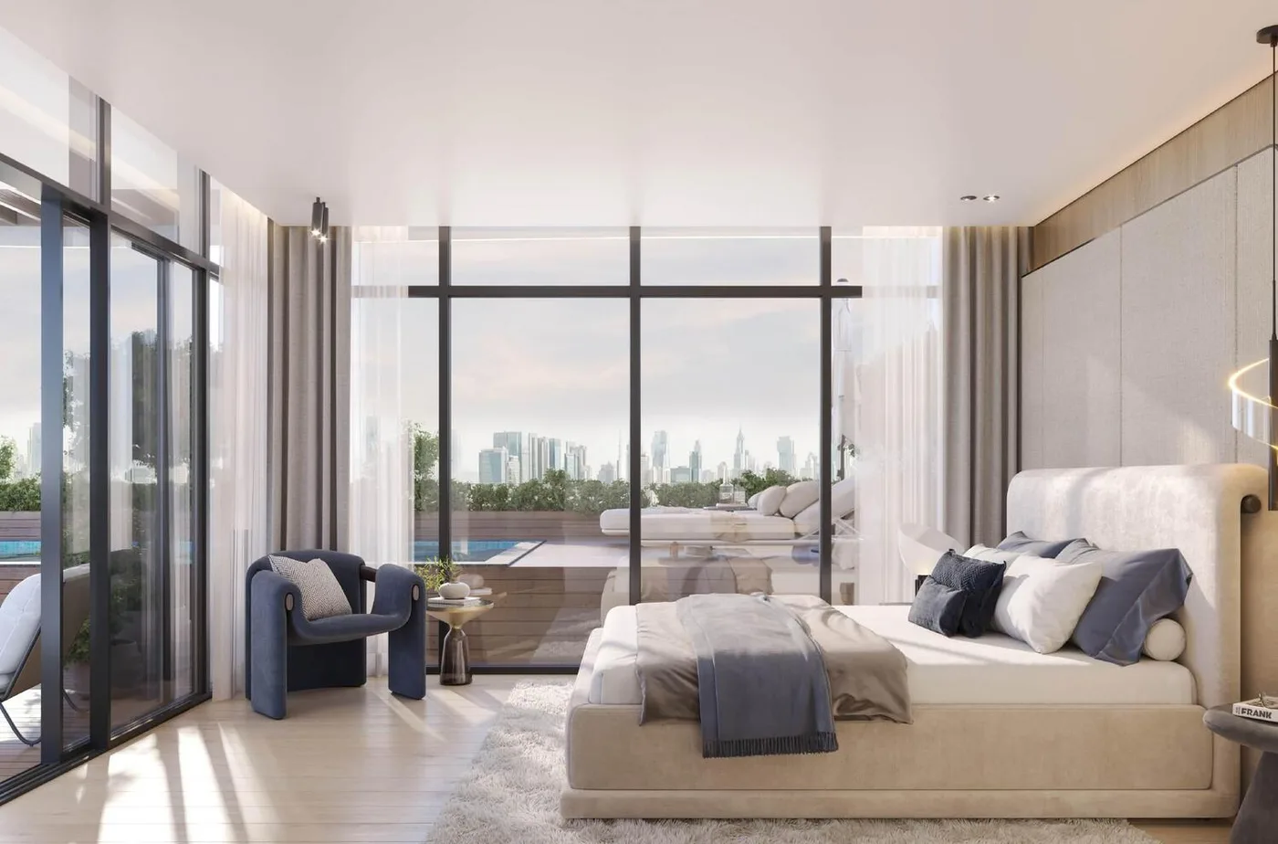Interior render at La Cle by MAAIA.