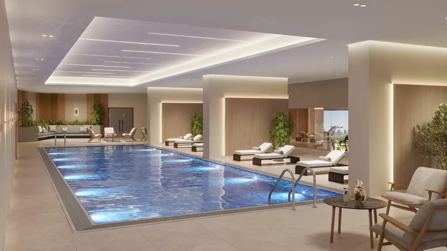 Swimming Pool at Orvessa Residences.