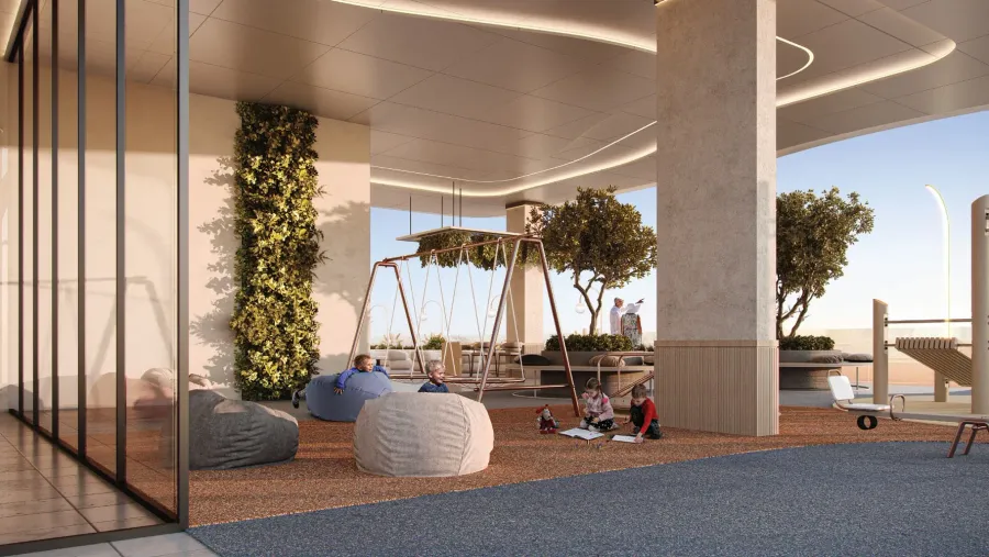 Kids Play Area at Orvessa Residences.