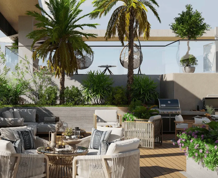 Party Lounge at Celeste Heights.