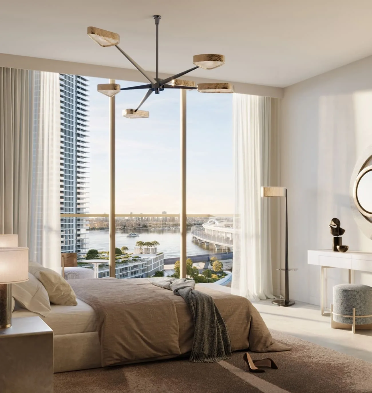 Interior render at Arlo.