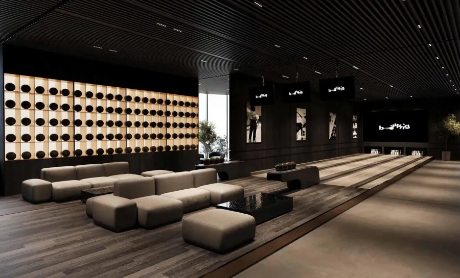 Bowling Lanes at Pearl House IV.