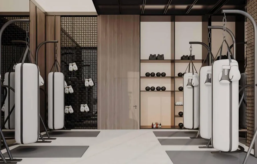 Punching Bag Studio at Pearl House IV.