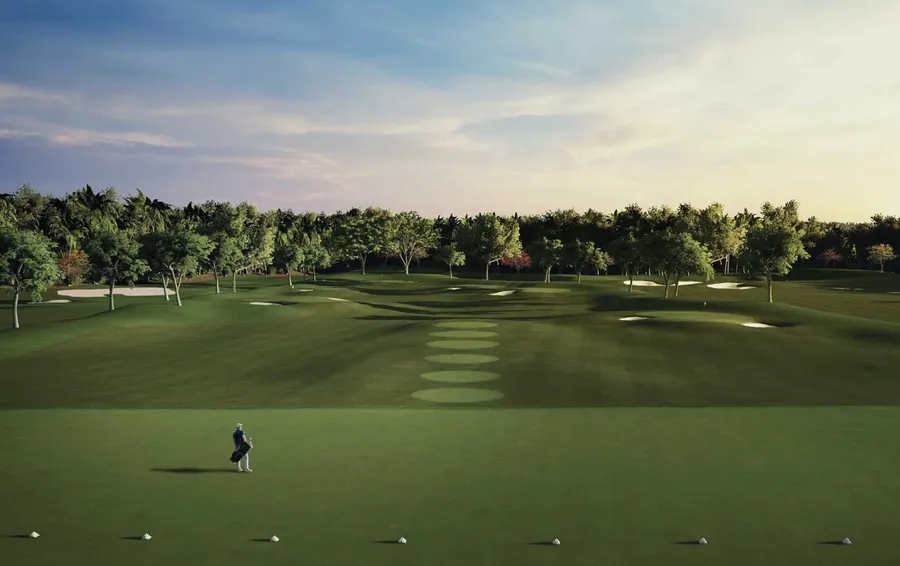Golf Court at Villa Del Gavi.