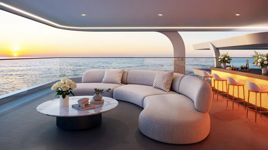 Sky Lounge at Elle Residences.