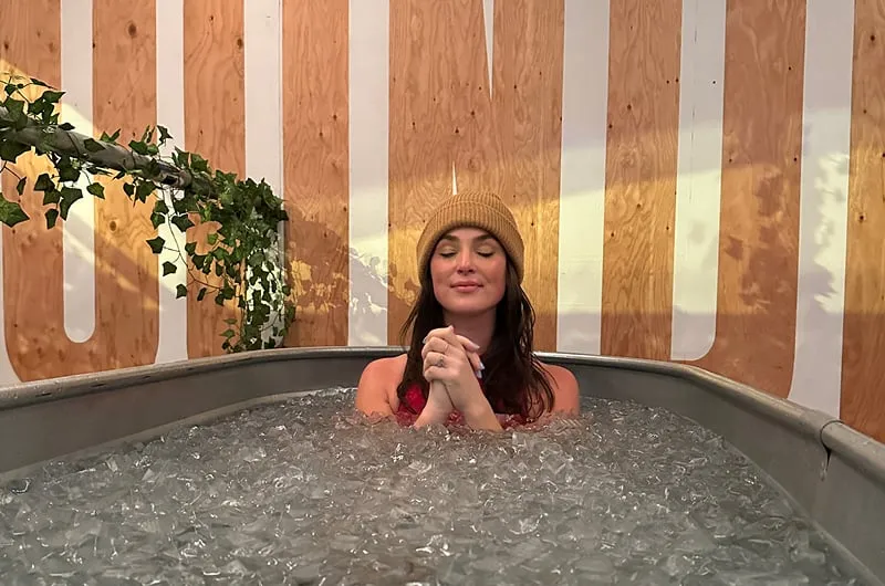 Cold Plunge Pool at Octa Isle Interiors by Missoni.