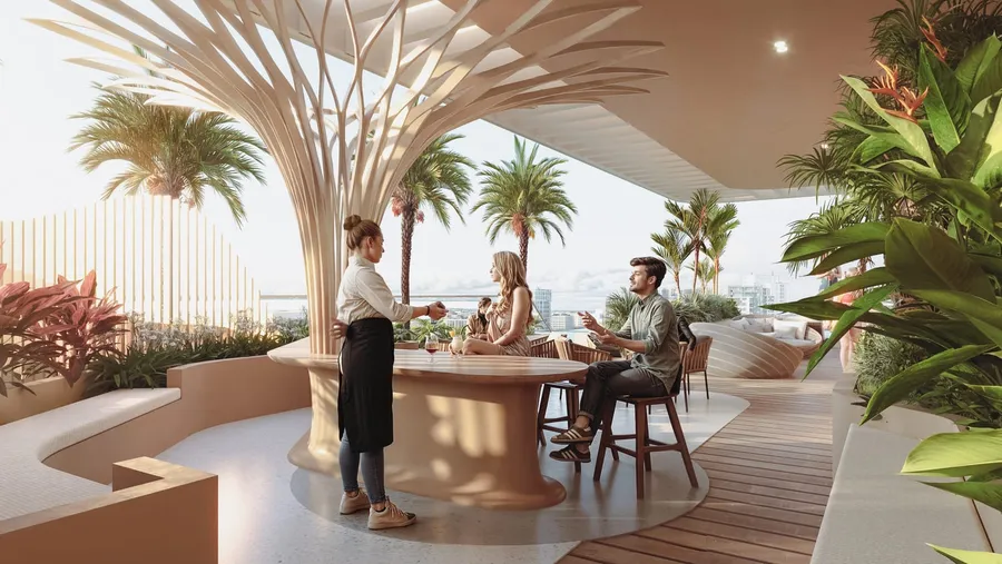 Signature Bar Counter at Vestoria Bay.