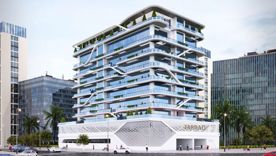 Mackerel Tower, Dubai Islands · render 2