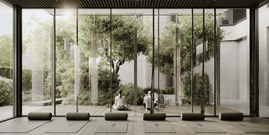 Yoga Studio at Villa Del Garda.