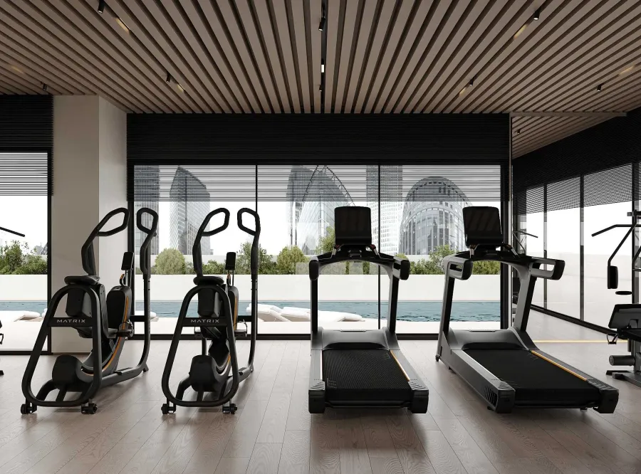 Gym Studio at Marea Residences.