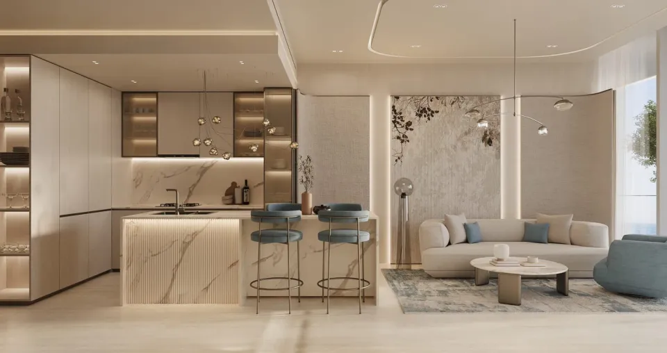 Vue Dorée, Dubai Islands · render 2