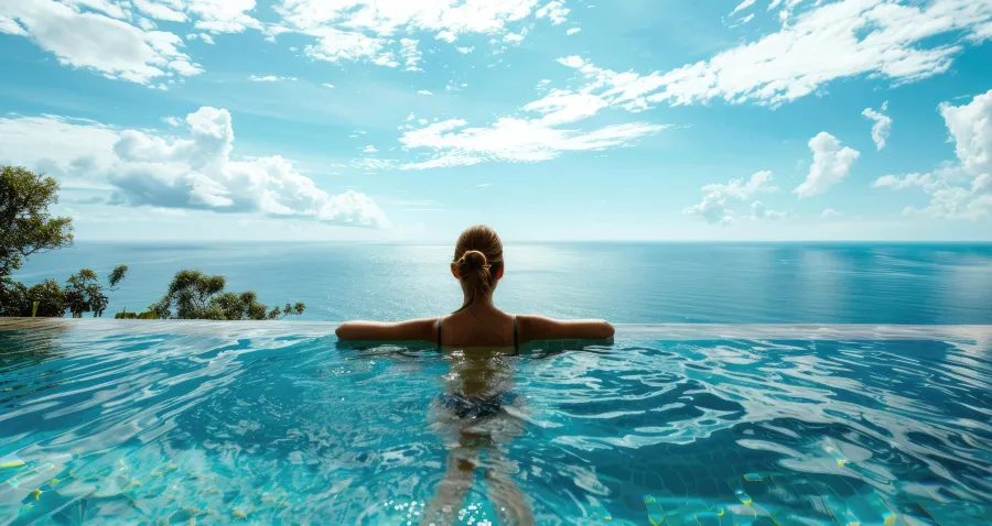 Infinity Pool at Vue Dorée.