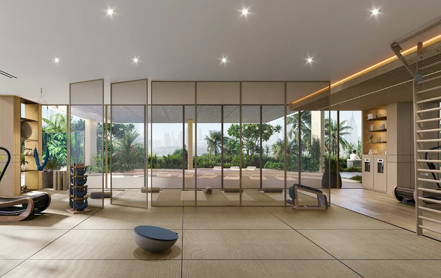 Fitness Studio at Arka Enclave Residences by Atmosphere Living.