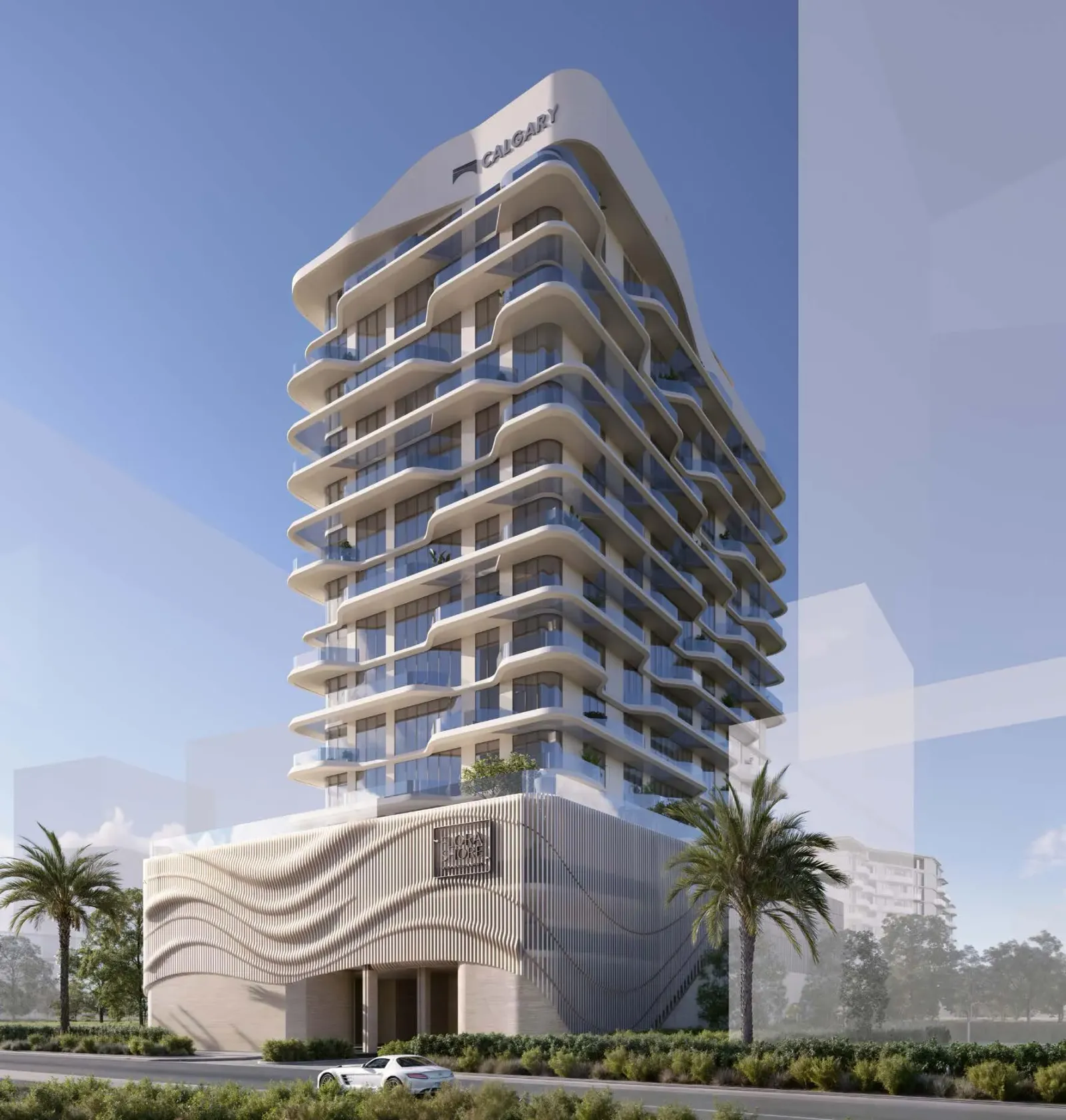Flora Shore Beachside Residences, Dubai Islands · render 3