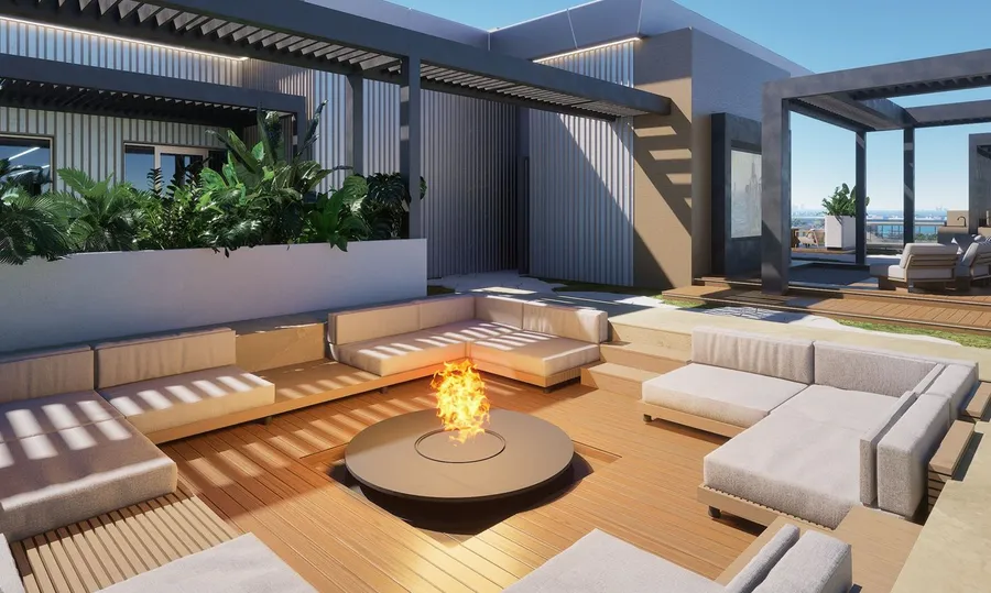 Fire Lounge at Sea Legend Tower One.