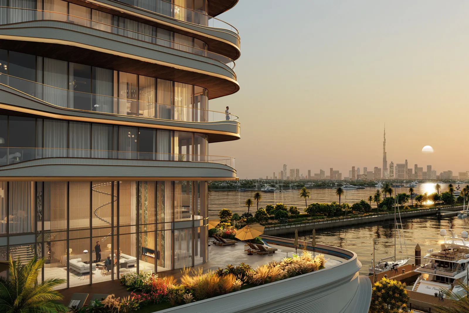 LIV Oceanside, Dubai Islands · render 3