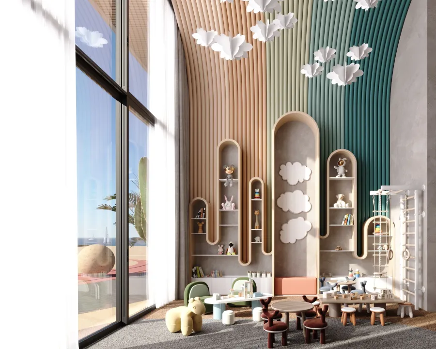 Kids Play Room at LIV Oceanside.