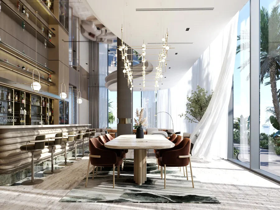 Residents’ Lounge at LIV Oceanside.