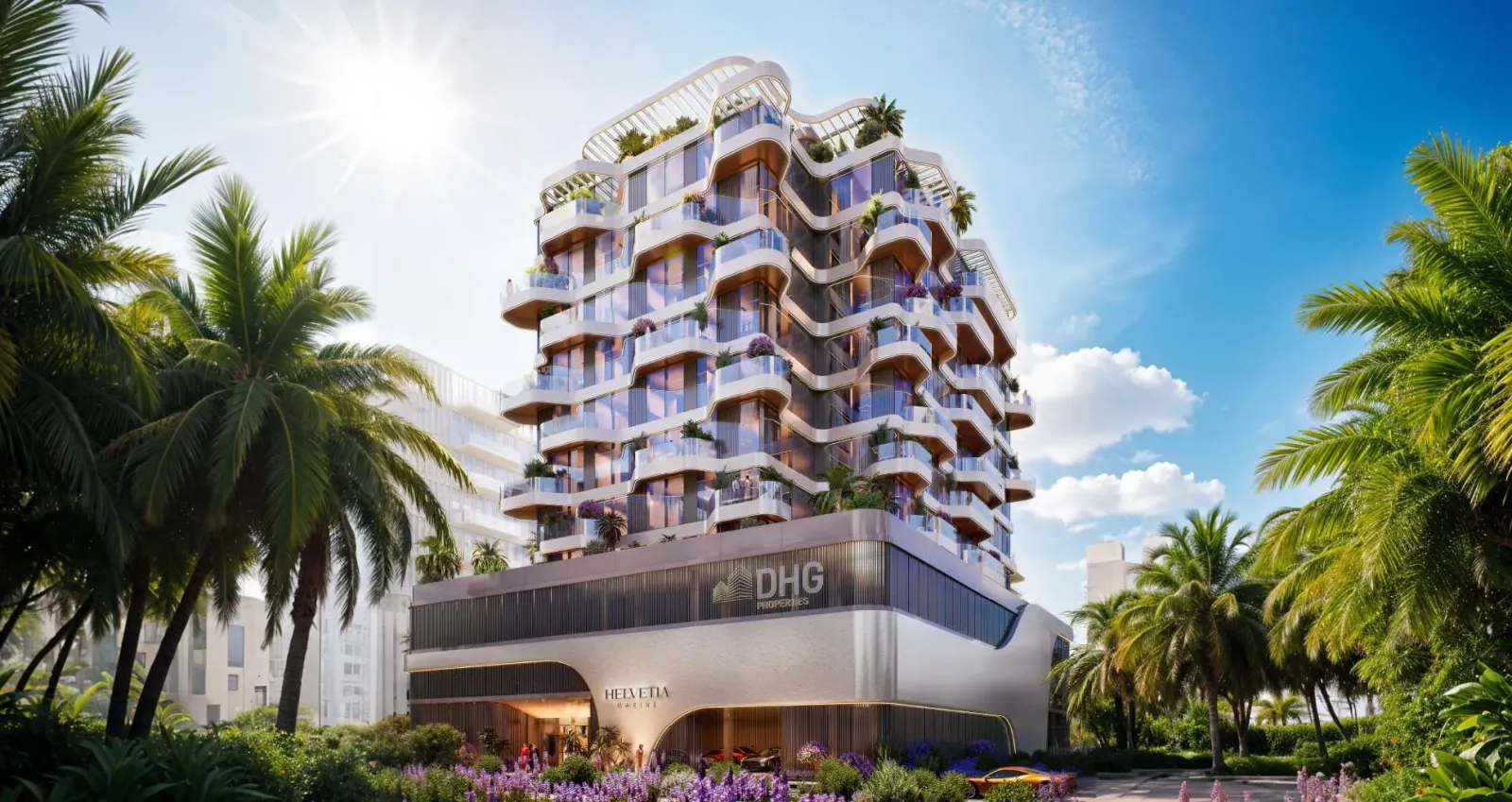 Helvetia Marine by DHG, Dubai Islands · render 1