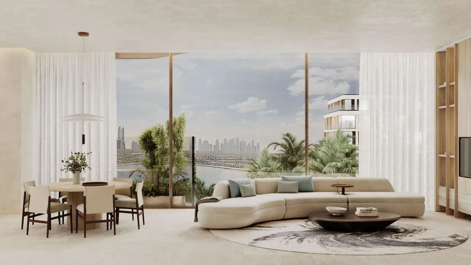 Helvetia Marine by DHG, Dubai Islands · render 2
