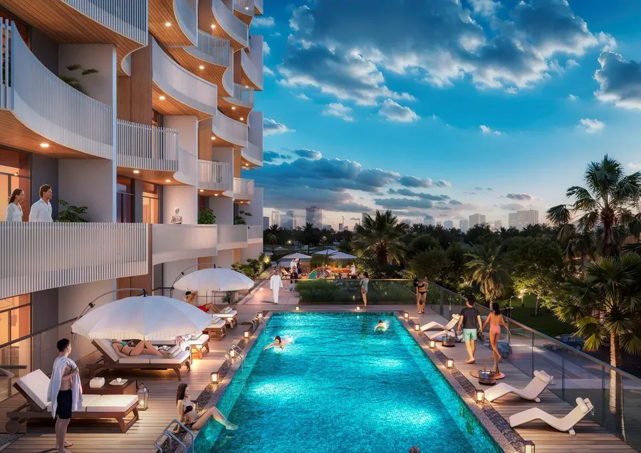 Swimming Pool at Stamn Nautis Residences.