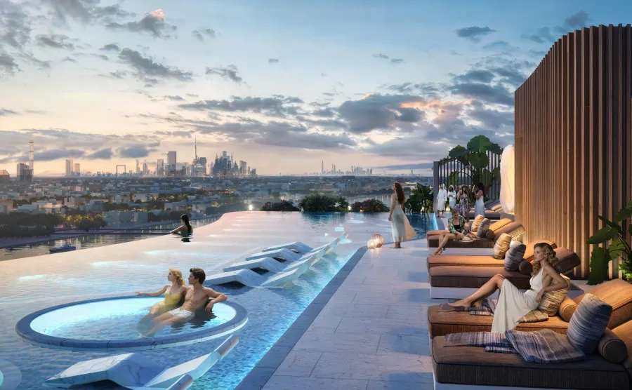 Infinity Pool at Hermina by Casagrand.