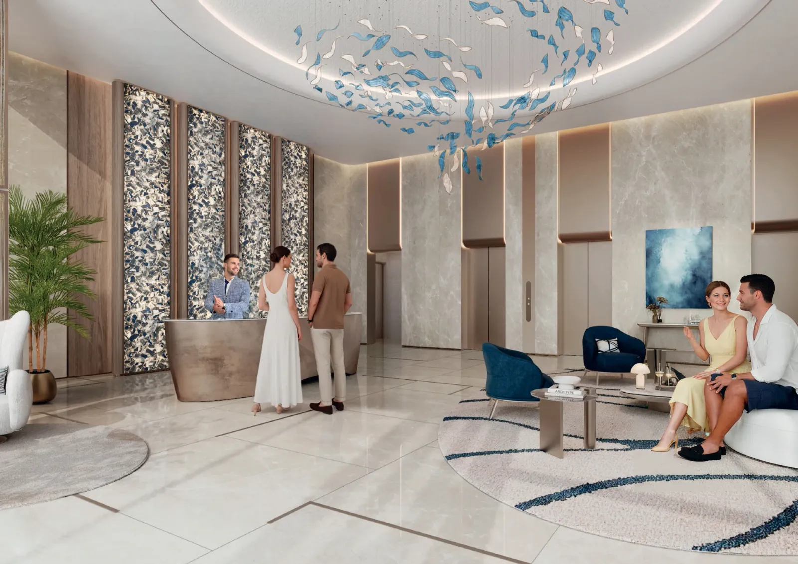 Royal Yacht Club Residence, Dubai Islands · render 4