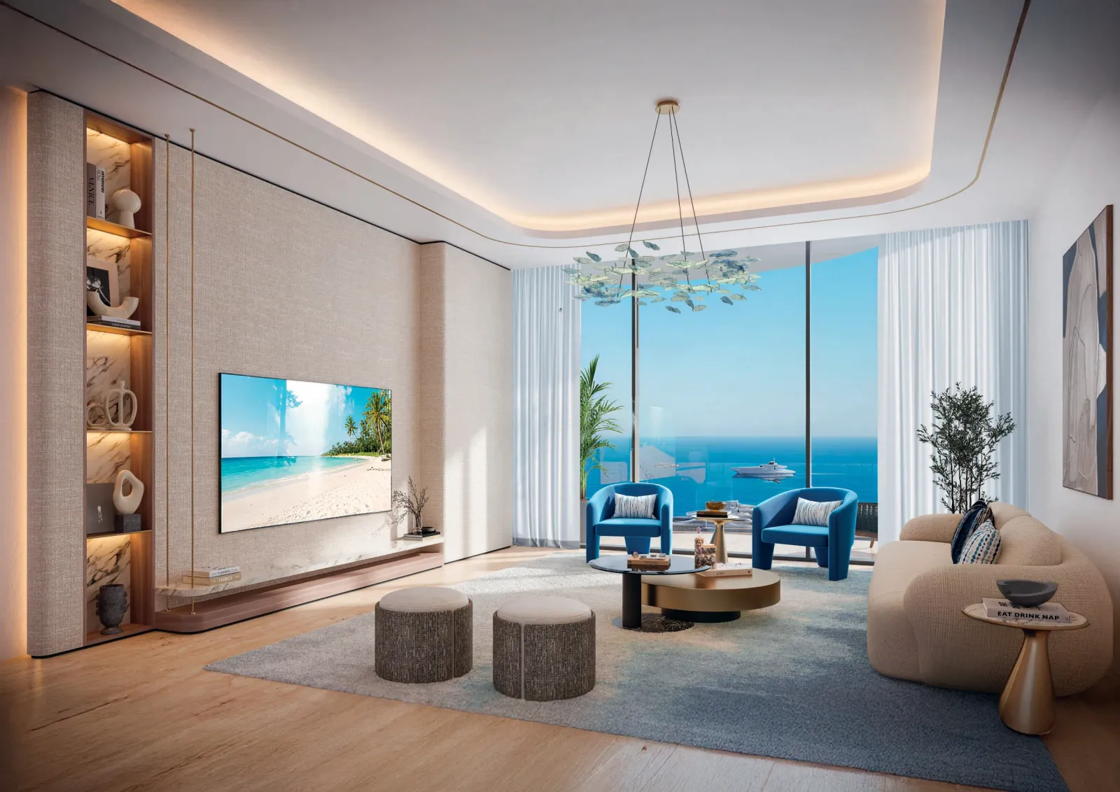 Royal Yacht Club Residence, Dubai Islands · render 5