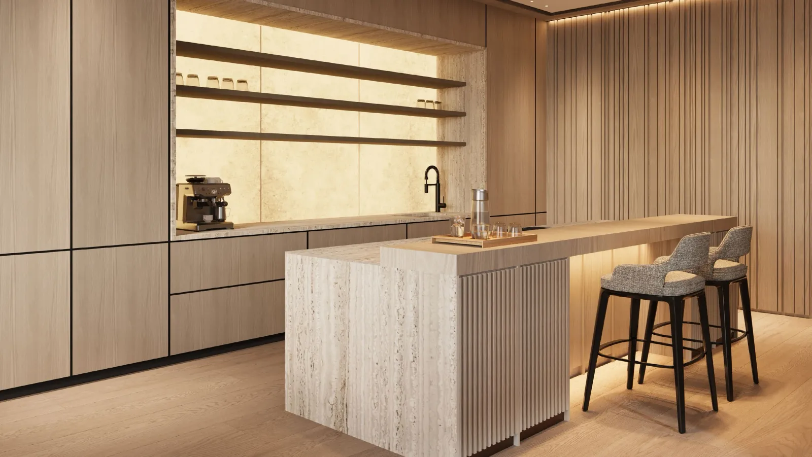 Omoria Private Residences, Dubai Islands · render 5