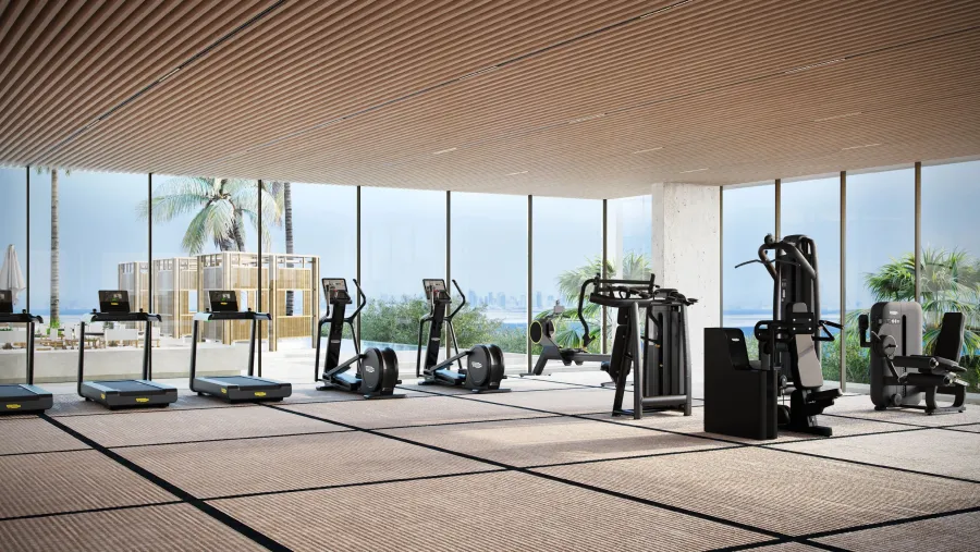 Fitness Centre at Omoria Private Residences.