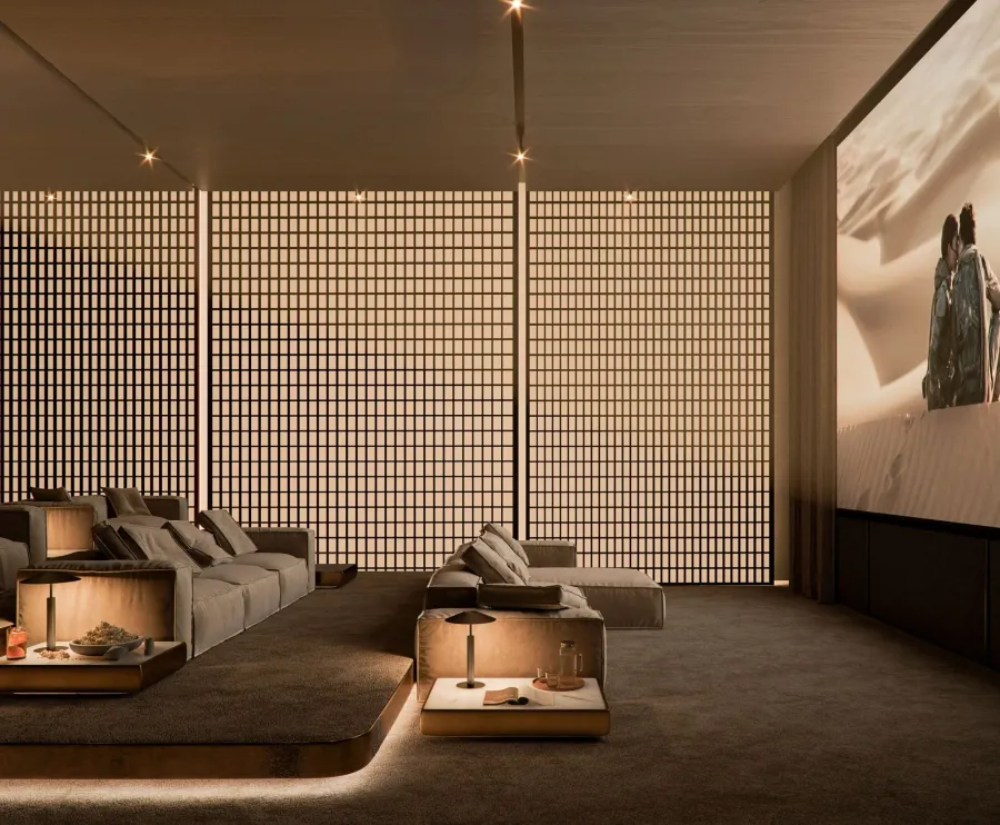 Private Cinema at Omoria Private Residences.