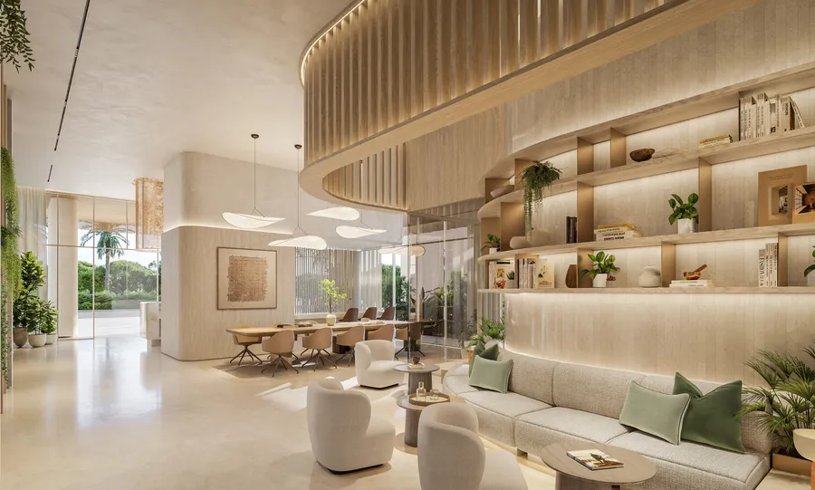 Coworking Area & Meeting Room at Avida Residences.