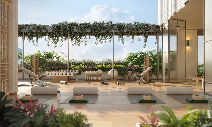 Outdoor Gym at Avida Residences.