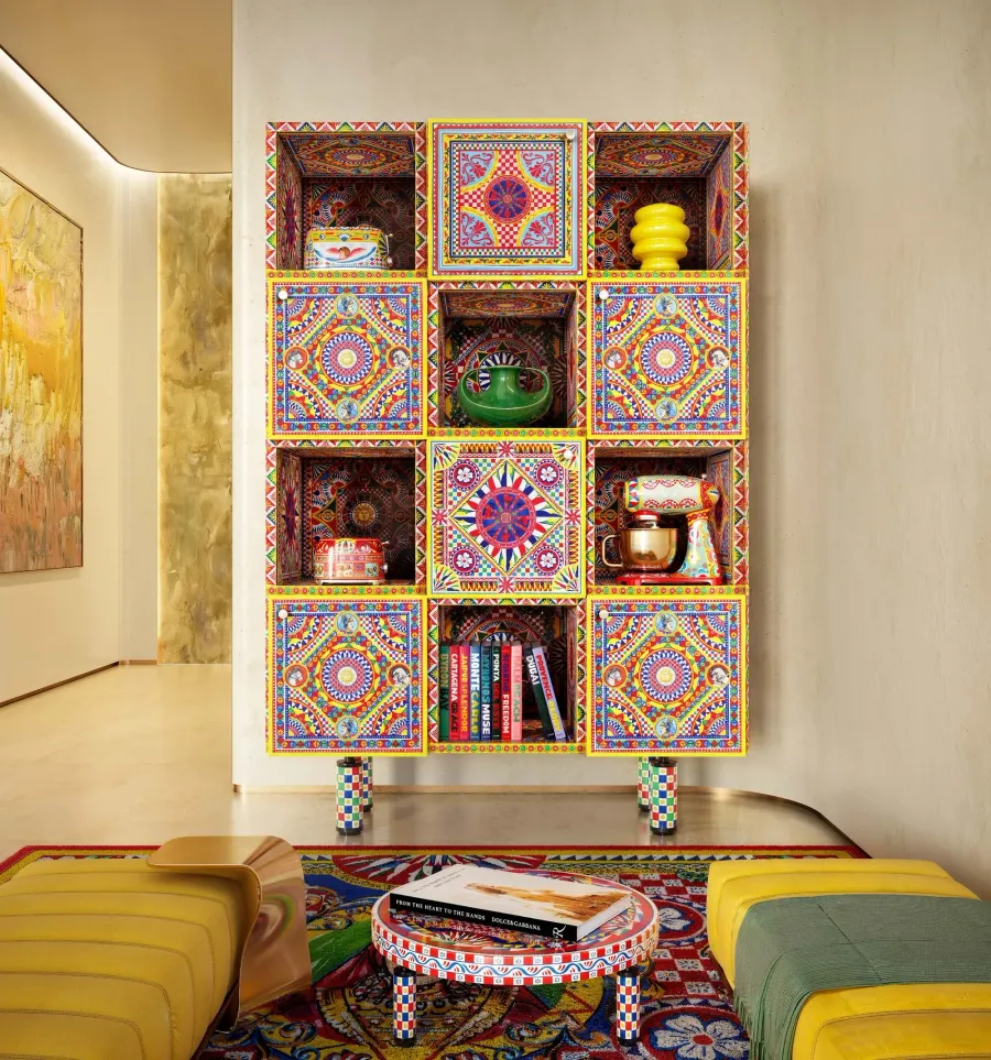 Library at Isla Private Residences.