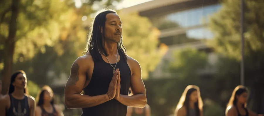 Yoga Space at Edgewater Residences 1, 2 and 3.